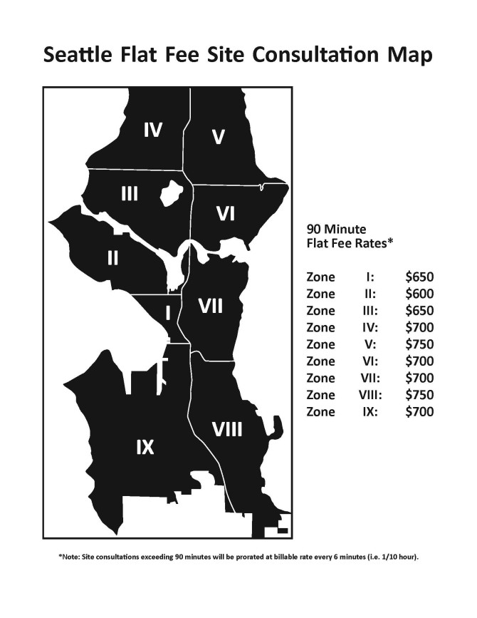 Justice Smiles Flat Rate Map
